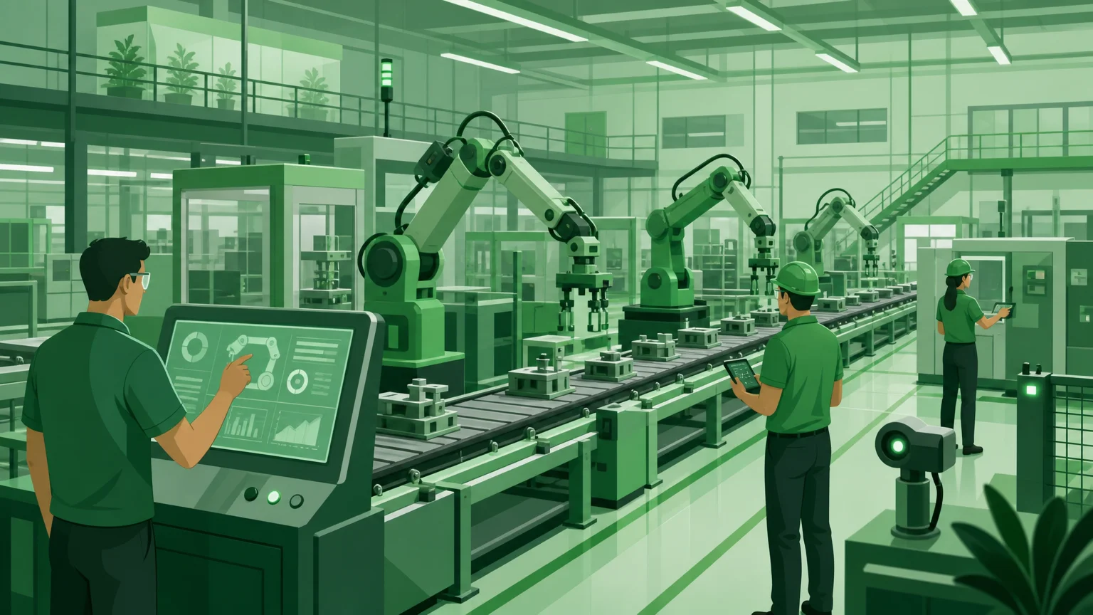 Automação e indústria 4.0 em fábrica de médio porte