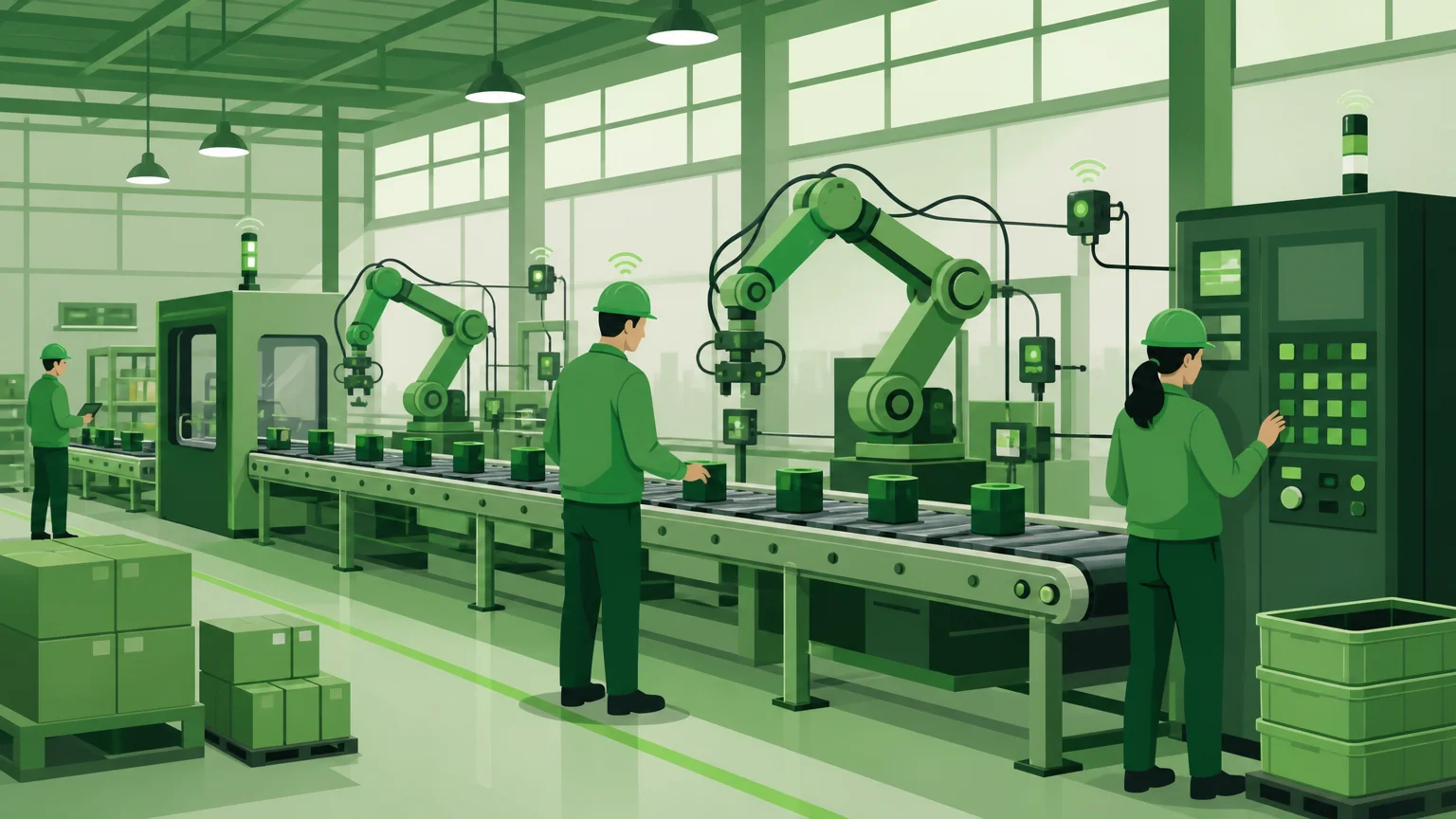 Automação e indústria 4.0: perdas em fábricas médias