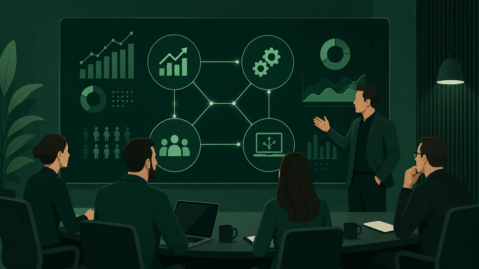 O que é diagnóstico empresarial 360° em serviços B2B