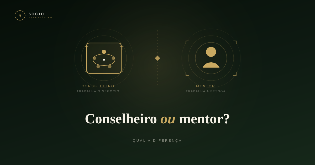 Conselheiro estratégico ou mentor de negócios? Qual a diferença